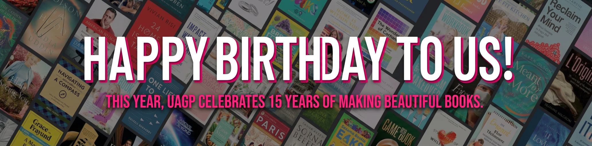 Celebrating 15 years of making beautiful books